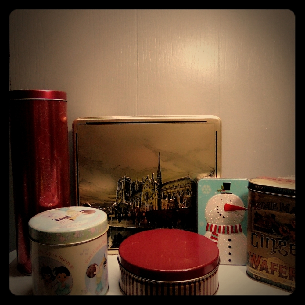 Vintage tins